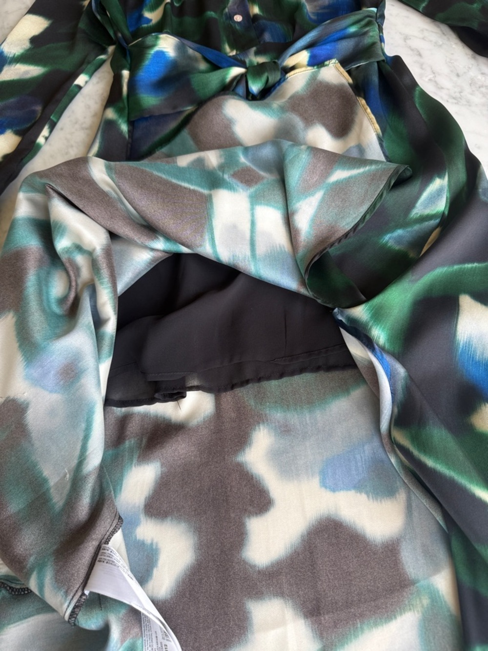 Mango Printed Shirt Midi Dress - Picture 10 of 11